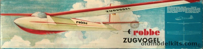 Robbe Zugvogel - 94.5 inch Wingspan RC Glider, 3151 plastic model kit